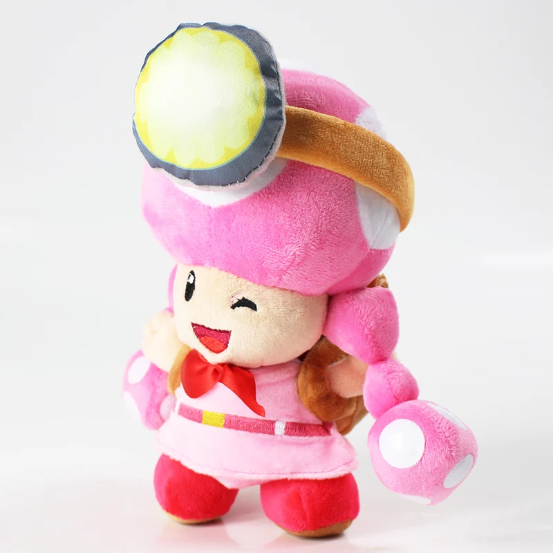 2X Captain Toad Super Mario Bros Leader Plush Soft Toy Stuffed Animal 7" & 8.5'