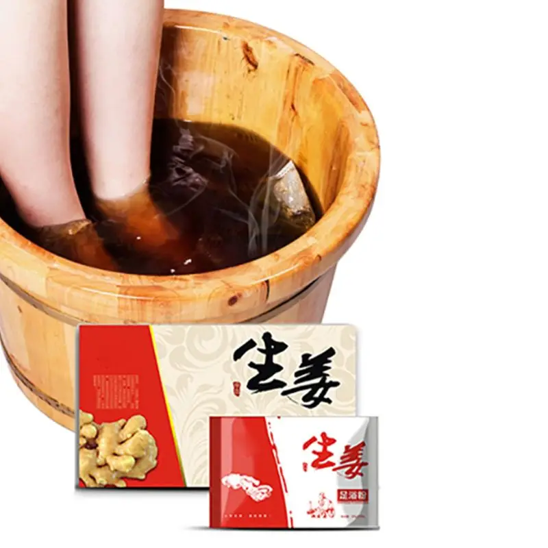 

1 Bag 30g Chinese Herbal Medicine Wormwood Ginger Leonurus Carthamus Bag Soak Foot Bath SPA Improve Fatigue Sleep Detoxification