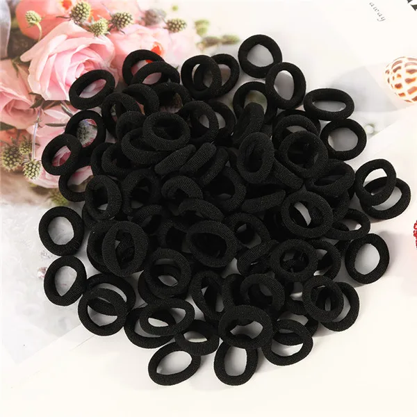 wedding hair clips 50/100pcs Baby Girls Colorful Small Elastic Hair Bands Children Ponytail Holder Kids Headband Rubber Band Mini Hair Accessories Hairclip