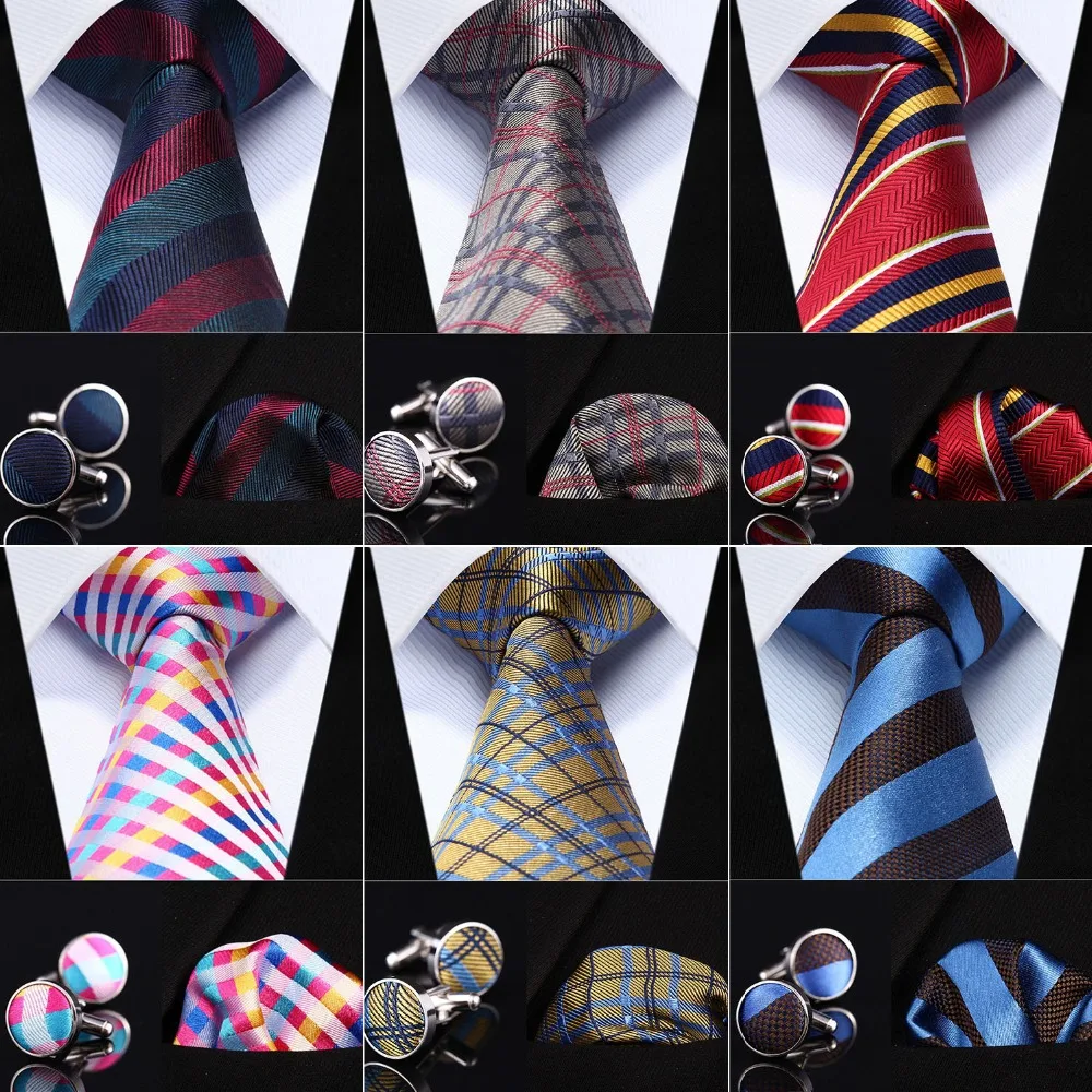  Party Wedding Classic Pocket Square Tie TZS03U8 Burgundy Striped 3.4