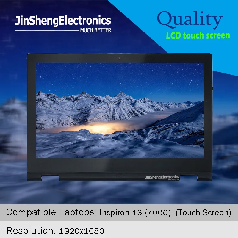 Сменный сенсорный ЖК-экран для Dell Inspiron 13 (7000) 3 дюйма 1920x1080 1366x768 | Компьютеры и офис
