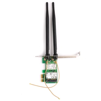 

tablet-AR9281 Desktop Wlan Wireless Wifi PCI-E Card Adapter PCI-1X 300M With Double Undetachable Antenna