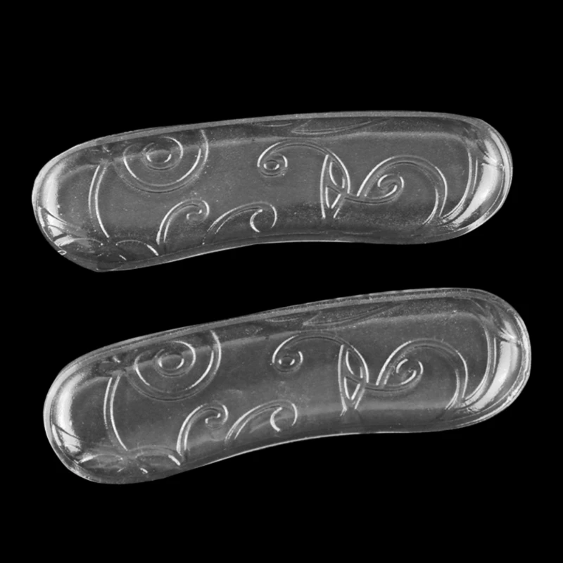 2 шт. силиконовые подушечки для пятки Нескользящие невидимые стельки для обуви с легкая мягкая задняя панель из протектор