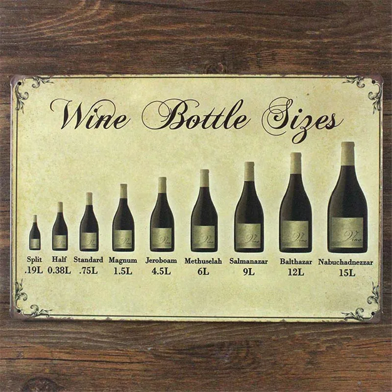 wine bottle vintage metal sign home decor vintage decorative plates shabby chic tin signs bar cafe - Metal Signs Home Decor wine bottle vintage metal sign home decor vintage decorative plates shabby chic tin signs bar cafe - Metal Signs Home Decor