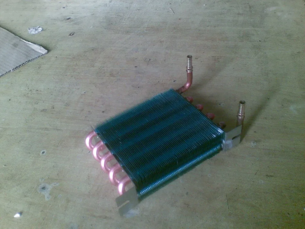 Tubo de Cobre Linha de Refrigeração Refrigerar Água Pelotão Condensador Evaporador Radiador 1 - 4 Interface ou Pagode Comum 9.52*0.33 - Imagem 3