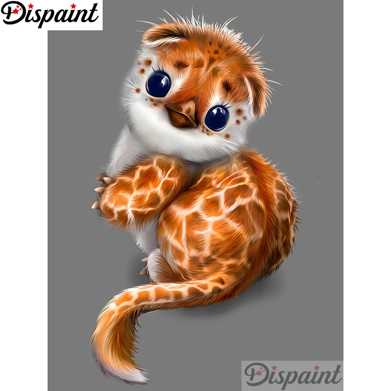 

Dispaint Full Square/Round Drill 5D DIY Diamond Painting "cartoon animals" Embroidery Cross Stitch 3D Home Decor Gift A12335
