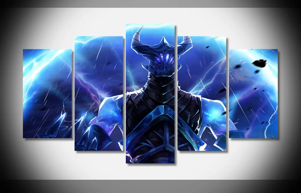 

7003 Dota 2 Razor Lightning Revenant Game Character WallpapersByte poster Framed Gallery wrap art print home wall decor wall