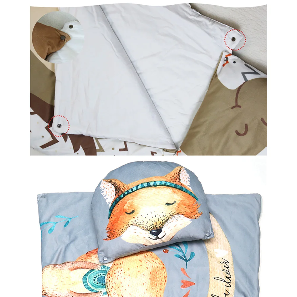 Sleeping Bags Bedding Kids Sack Infant Toddler Cartoon Sleep Bag Newborn Bed Wrap