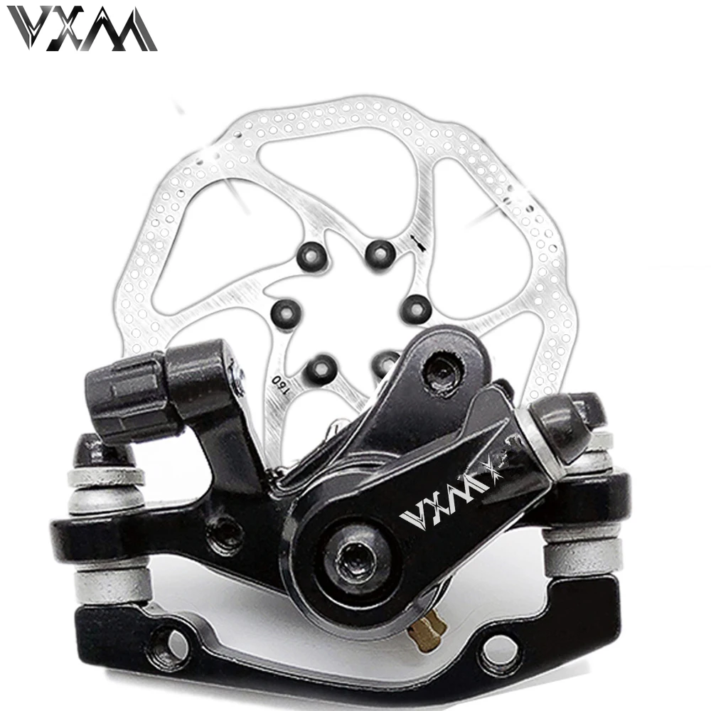 VXM велосипед тормоз дорога/MTB линия потянув механические дисковые тормоза набор Штангенциркули спереди и сзади AVID BB7 с 160 мм роторы