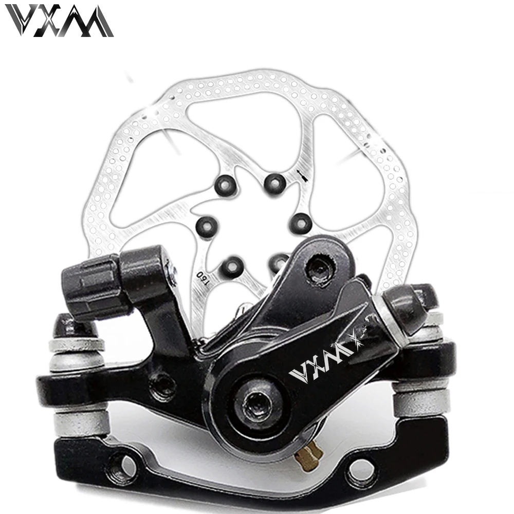 VXM Bicycle Brake Road/MTB Line Pulling Mechanical Disc Brake Set
