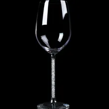 Рождество высокого ранга Свинца Хрустальный Бокал с бриллиантом Кубок свадебный бокал с высокой детализации класса