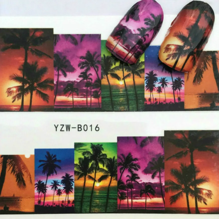 1 шт кокосовый остров дизайн ногтей шаблон штамп штамповка изображения пластины из нержавеющей стали маникюрный шаблон для ногтей трафарет Инструменты