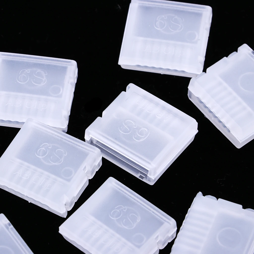 10pcs Lithium Battery Balance Lead Wire Head Protector AB Buckle Clip 2-6S RC Model Aircraft Parts