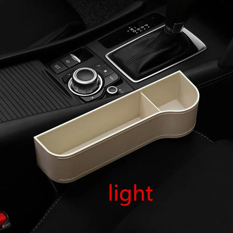 

Universal Storage Box Car Organizer Seat Gap Case Pocket Car Seat Side Slit for Wallet Phone Coins Cigarette Keys Cards