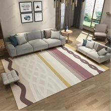 Современная Простота модные мягкие фланелевые ковры нежный пол большие коврики гостиная Коврики Спальня Детская комната Домашний декор