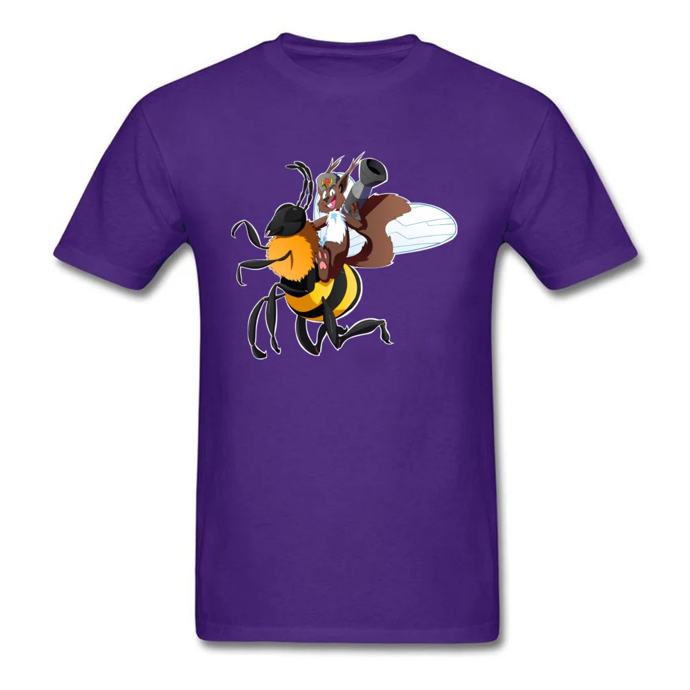  Classic Tops T Shirt Retro Short Sleeve Men T Shirt TpicOriginaltitle Geek Summer Tee Shirt Crew Neck Wholesale Rodriguez The Amazing Russian Squirrel purple
