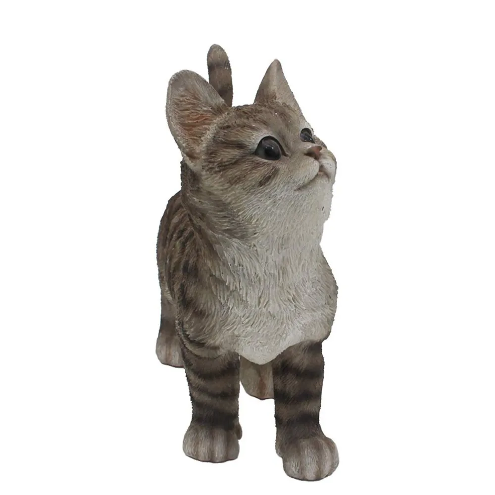 Статуя сада кошки innodept12 в сером лучшем художественном оформлении для внутреннего или наружного применения