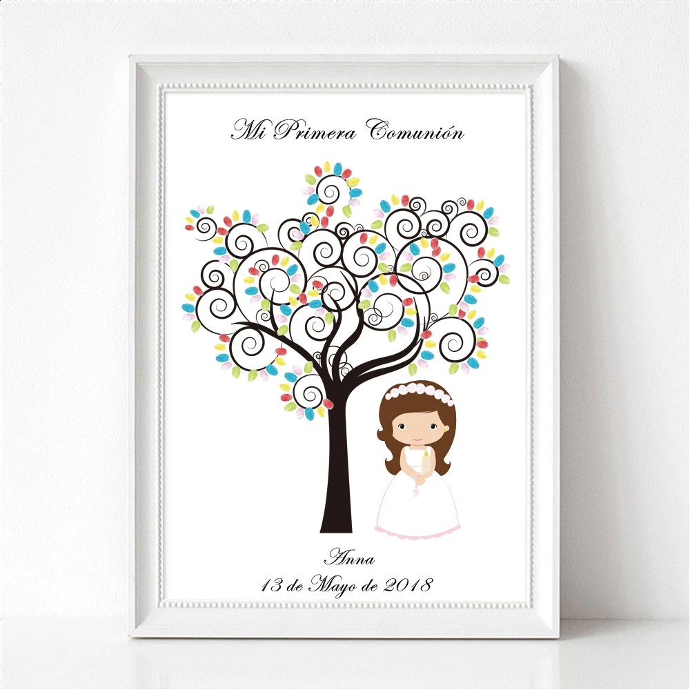 Cadeau De Premiere Sainte Communion Personnalise Pour Bapteme De Fille Et De Garcon Decoration De Dessin D Arbre A Empreintes Digitales Impression Et Encre Artistique Sur Toile Aliexpress Cadeau De Premiere Sainte Communion Personnalise Pour Bapteme De Fille Et De Garcon Decoration De Dessin D Arbre A Empreintes Digitales Impression Et Encre Artistique Sur Toile Aliexpress