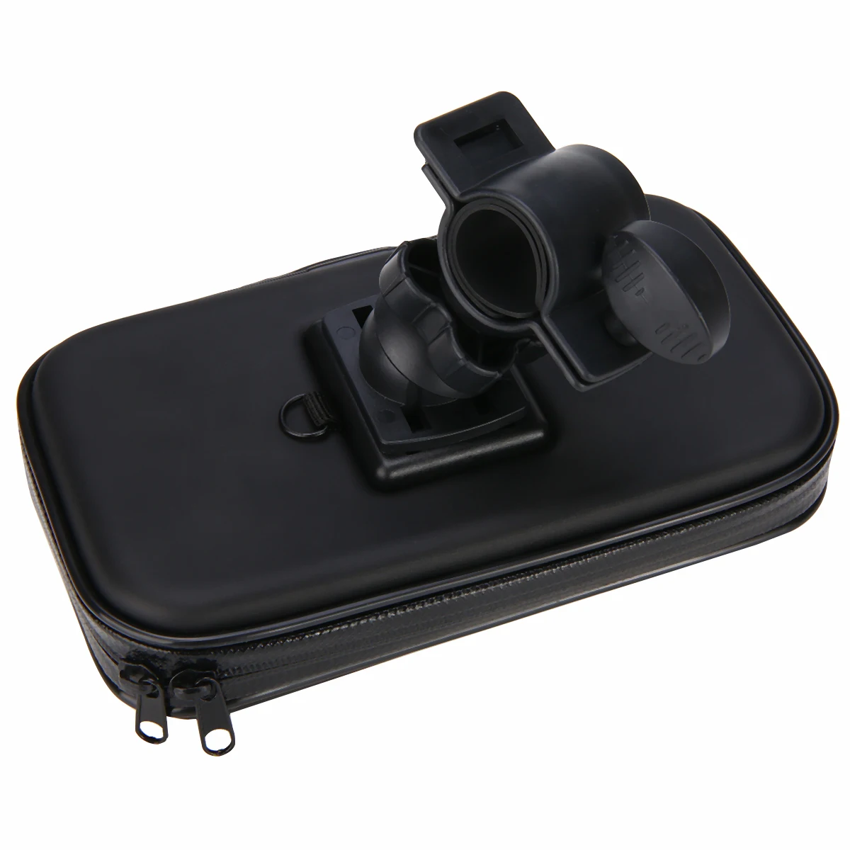 1pc Motorcycle Handlebar Phone Bag Holder Bicycle Waterproof Phone GPS Mount Case Adjustable 360 Degree
