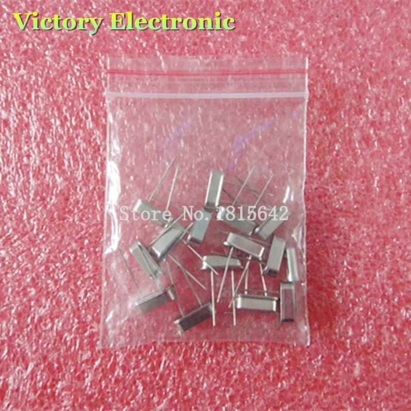 

15PCS/Lot Crystal Oscillators Kit 4M 6M 7.3728M 8M 10M 11.0592M 12M 12.288M 16M 20M 22.1184M 24M 25M 48M 32.768K(3*8) 15Kinds