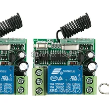 Дистанционное Управление Переключатель DC12V 1ch Освещение Настенные переключатели дистанционного включения выключения свет лампы smd Мощность remoteswitch Системы окна/Garage Дверные рамы