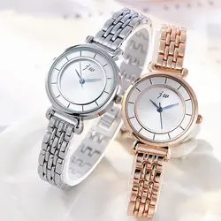 2019 горячие для женщин женские часы-браслет тонкий розовое золото Bnad часы кварцевые наручные часы платье Relogio Feminino повседневное часов