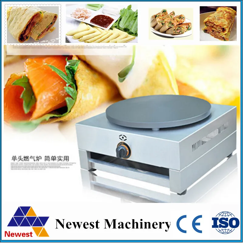 

Commercial Crepe Maker Machine /Gas Pancake Maker Machine/ pancakes and crepe machine