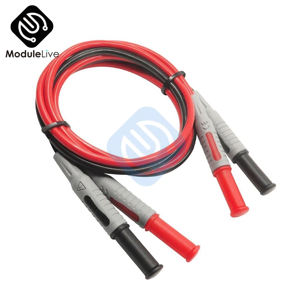 P1032 Banana Plug Test Leads Banana Test Cable 4mm Banana Plug Test Line Injection Molded Straight to Straight Multimeter Wire Cable P1032 Banana Plug Test Leads Banana Test Cable 4mm Banana Plug Test Line Injection Molded Straight to Straight Multimeter Wire Cable