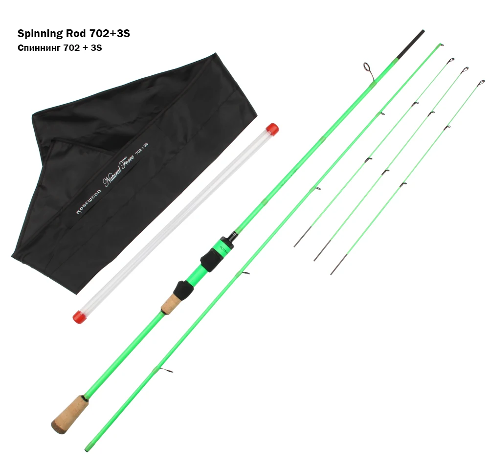 High Quality 2.1m Lure Rod 3 Tips L ML M Carbon Spinning Casting Fishing Rod 2 Sections Fishing Tackle 7'2 Pole Pesca  (9)