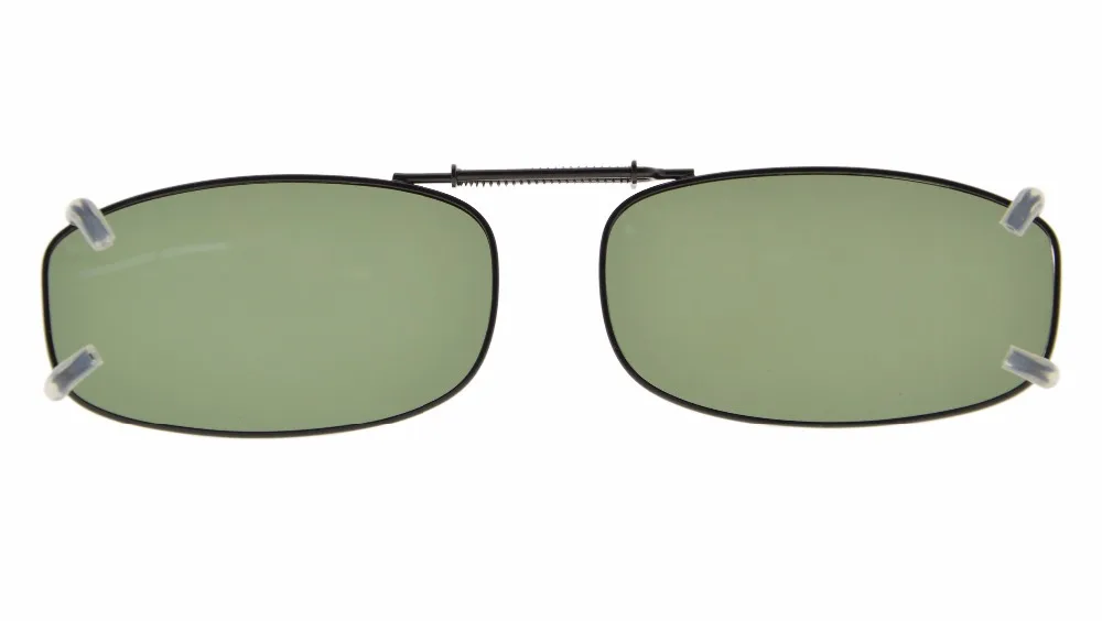 C77 Eyekepper металлическая рамка обод с поляризованными линзами с клипом солнцезащитные очки с 48x27 мм