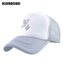 Мужская бейсбольная Кепка унисекс, летняя кепка Snapback s, хип-хоп, мужская Кепка-бейсболка, сетчатая Регулируемая Мультяшные шляпы мужские кепки