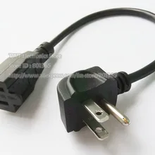 США 3Pin плоский штекер Электрический адаптер шнур, Nema 5-15 P штекер для 5-15R Женский удлинитель, 5-15 P/5-15R, 20 шт