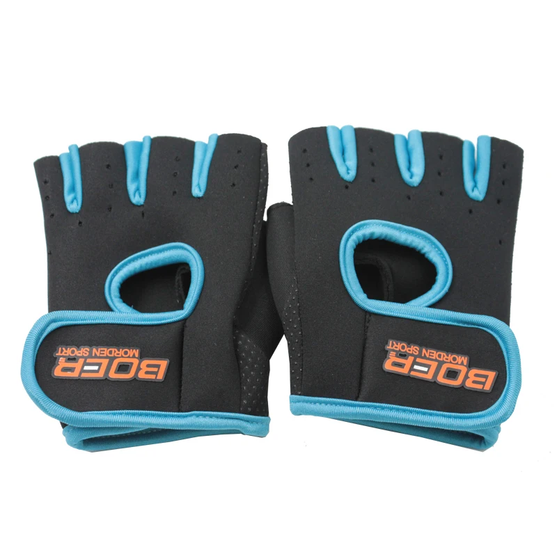 1 пара, женские/мужские Противоскользящие перчатки для тяжелой атлетики, дышащие перчатки для спортзала, бодибилдинга, фитнеса, тренировки, наручные перчатки
