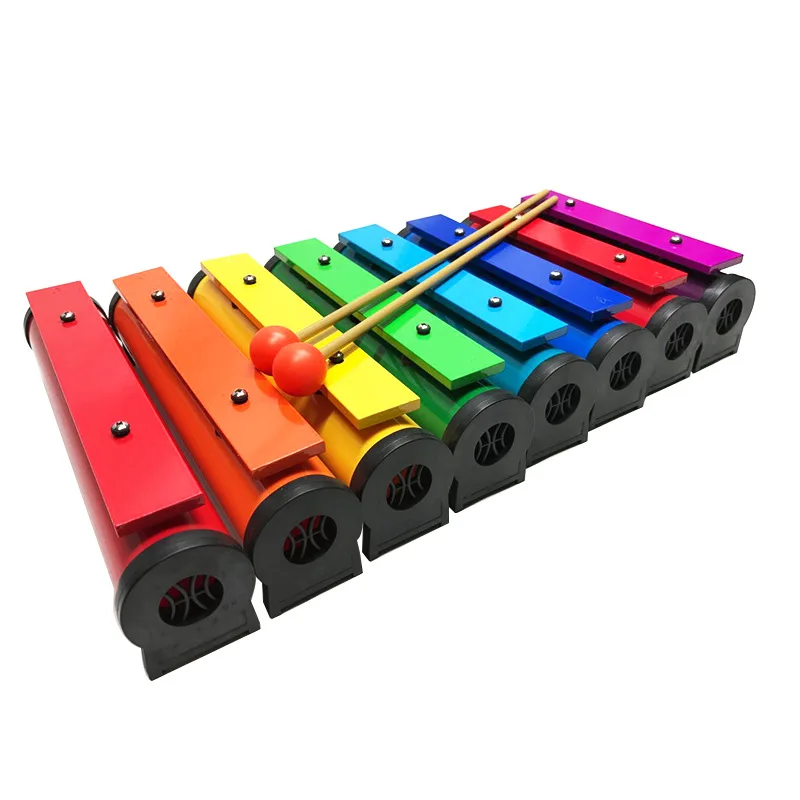 

M-WS Orff percussion Kids 8 Notes Wooden Xylophone Early Childhood Wisdom Juguetes Musical Instrument Toy