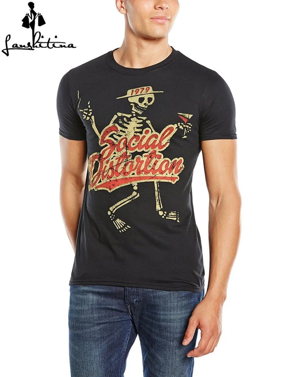 Fashion Shirt Printed T Shirt Funny T Shirt Social Distortion Men&rsquo;s