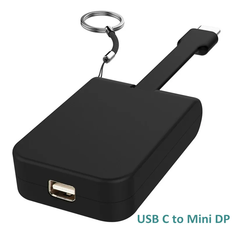 DZLST USB C к HDMI адаптер 4 K 60Hz Тип C 3,1 к HDMI VGA Displayport мини DP адаптер конвертер для MacBook хромированная книга DELL hp