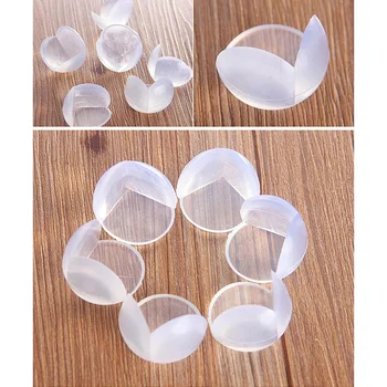 

Children Baby Safety Silicone Protector Table Corner Cover Edge Solid Protection Anticollision Edge & Corner Guards 10Pcs