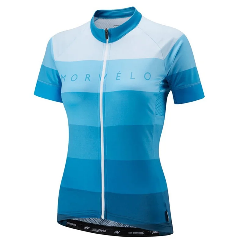 

2019 New Summer Morvelo Short Sleeve Pro Cycling Jersey Women Mountain Bicycle Clothing MTB Racing Bike Clothes Ropa Ciclismo A4
