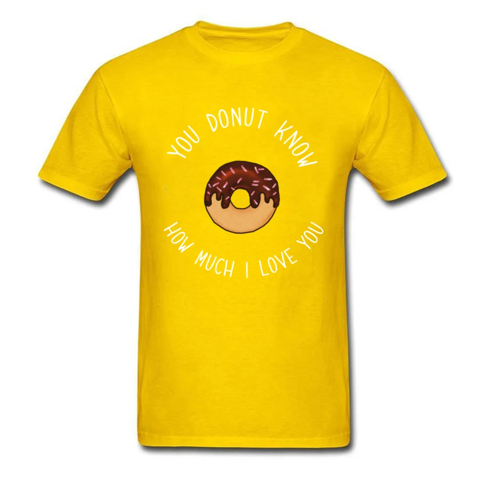 Donut love Graphic Tshirt_yellow