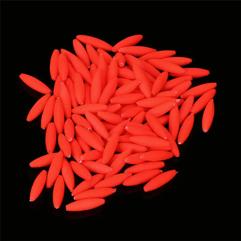 100pcs Fishing Float Space Beans Anti Collision Fishing Gear Accessories Sea Fishing Plastic Sinker Fishing Line Tackle #2M08 (4)