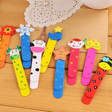 5 шт./лот Красочные мультфильм деревянные закладки с 7 см линейка на спине держатель страниц книги маркер школьные призы студенческие подарки поставка