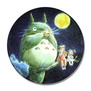 58ミリメートルアニメかわいいとなりのトトロ美しい画像アイコンバックパックピンブローチstemmaバッジファン ブローチ Aliexpress