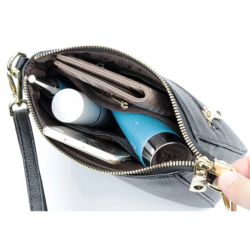 Женская сумка через плечо Bolsas Femininas из 100% воловьей кожи в европейском и