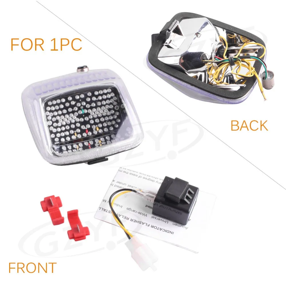 For Harley Davidson Vrod Motorcycle Led Rear Tail Brake Light Turn