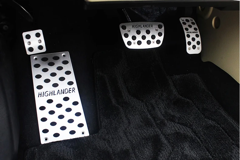 GKmow 2 PCS Car Accelerator Brake Pedal Kit, Non-Slip Wear