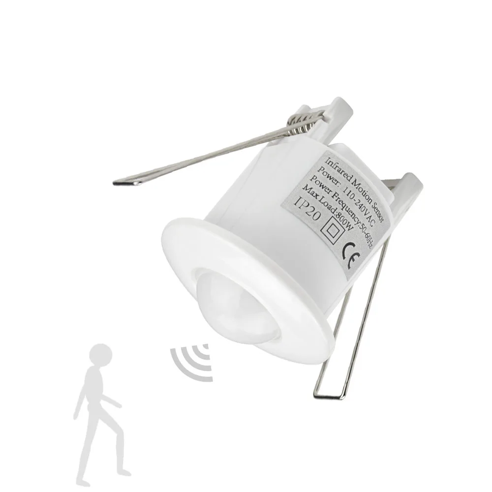 

High Sensitivity PIR Motion Sensor LED Dimmer Controller AC 110V - 240V Infrared Detecor light lamp Automatic Switch ON / OFF