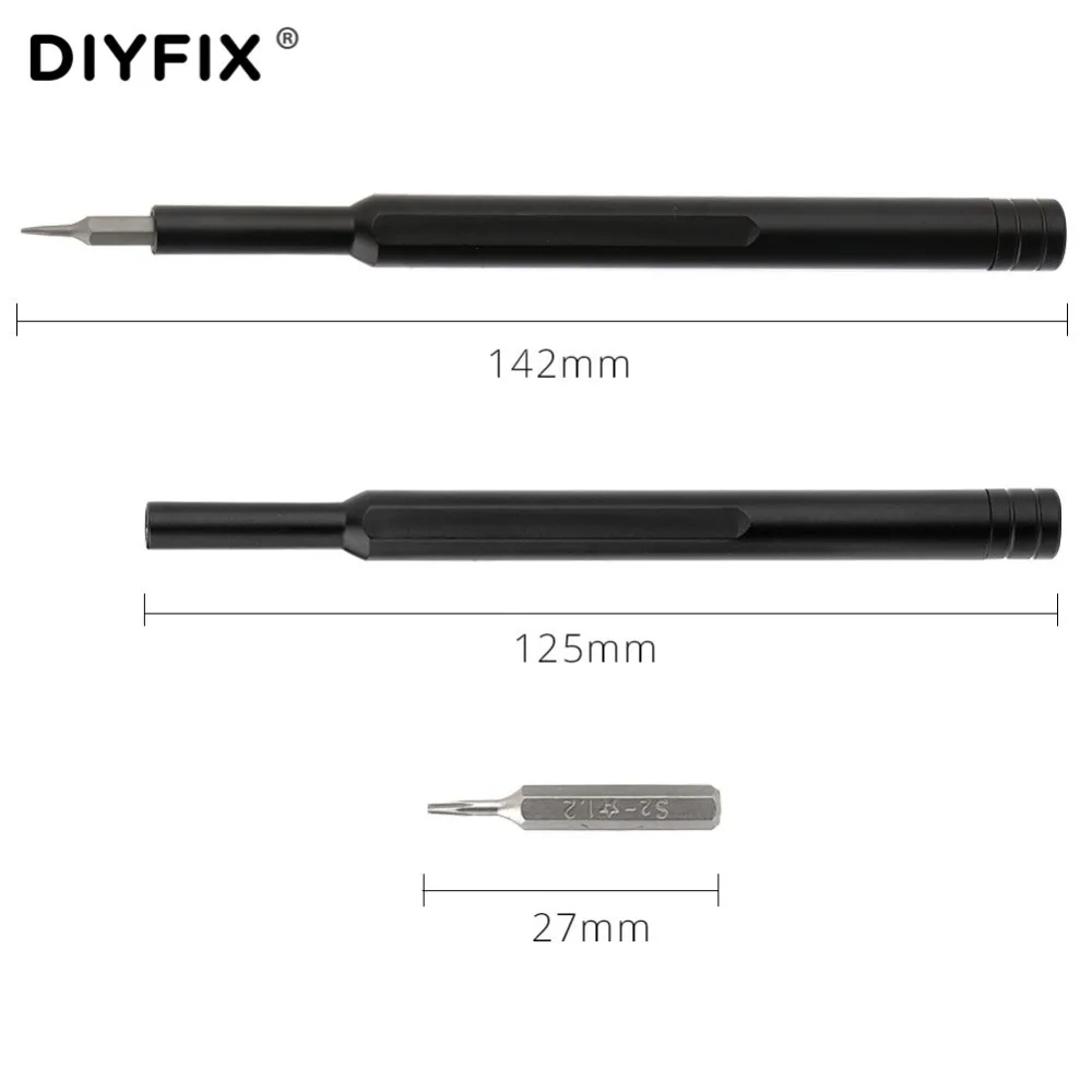 Набор отверток DIYFIX 25 в 1, прецизионные магнитные отвертки для iPhone, samsung, xiaomi, телефона, планшета, часов, ремонтный набор инструментов