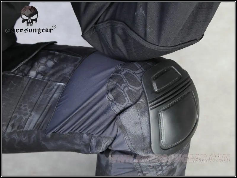 Мужские военные охотничьи военные очки Airsoft камуфляжные штаны Emerson Gen2 тактические брюки с наколенниками Typhon EM7038T TYP