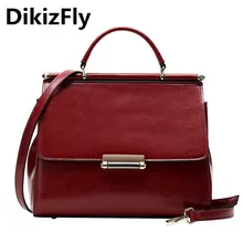 DikizFly новые сумки из натуральной кожи для переноски женские сумки ручной работы модные женские сумки через плечо роскошные женские сумки