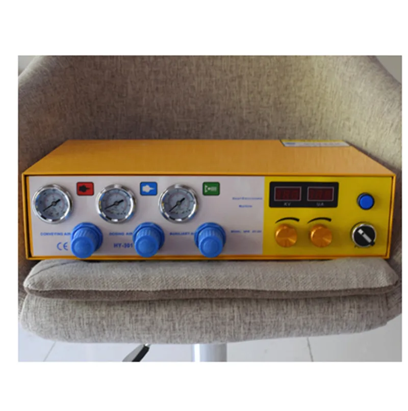  Portable Powder Paint Experiment System Electrostatic Powder Coating machine with electrostatic pow